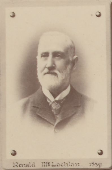 [Ronald McLACHLAN]